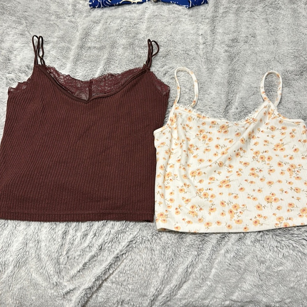 bundle of two lounge tank tops
